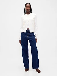 CashSoft Crop Cardigan