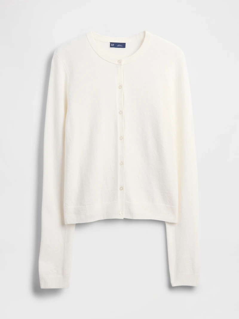 CashSoft Crop Cardigan