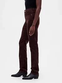 High Rise Corduroy '90s Straight Jeans