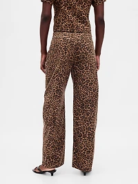 High Rise Barrel Jeans