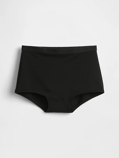 Organic Stretch Cotton High Rise Shorty