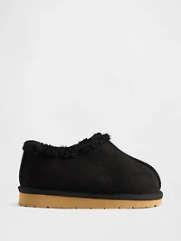 Toddler Vegan Suede Sherpa-Lined Shoes