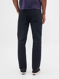 Relaxed Straight Utility Khakis
