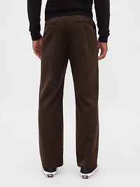 365 Wool-Blend Relaxed Trousers