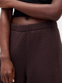 GapFit Quilted Jacquard Barrel Pants