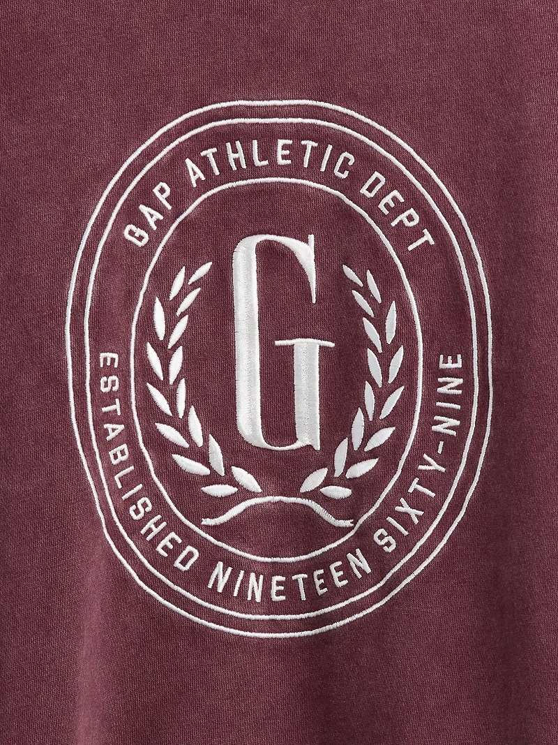 VintageSoft Oversized Logo Sweatshirt