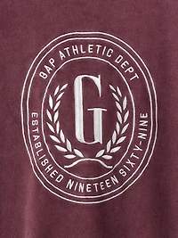 VintageSoft Oversized Logo Sweatshirt