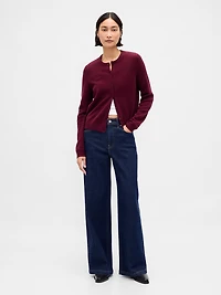 CashSoft Crop Cardigan