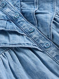 Baby Ruffle Denim Outfit Set