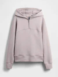 GapFit Oversized Quarter-Zip Hoodie