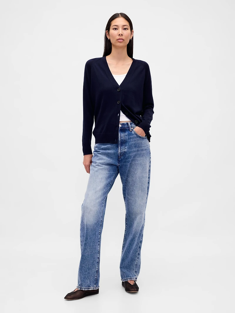 Merino Boyfriend Cardigan