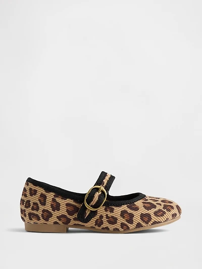 Toddler Corduroy Mary Jane Flats