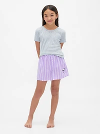 Gap × Kids Recycled Flannel PJ Boxer Shorts