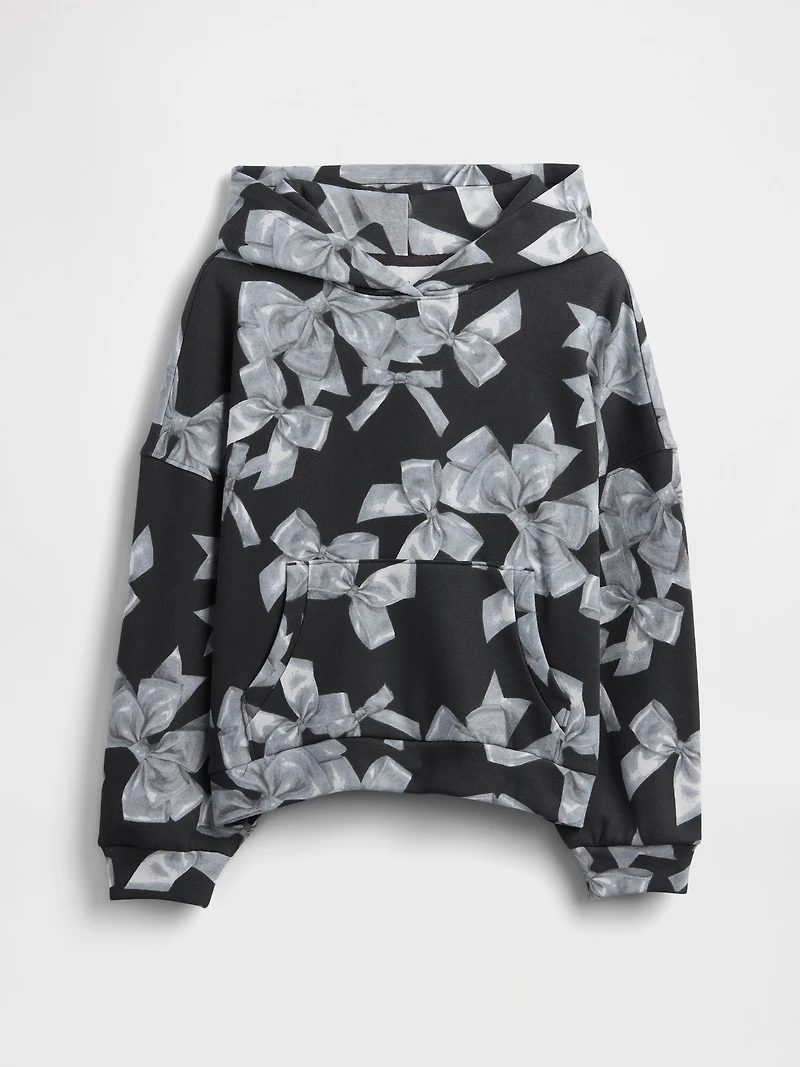 Kids Oversized Bow Hoodie