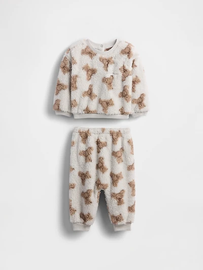 Baby Sherpa Brannan Bear Outfit Set
