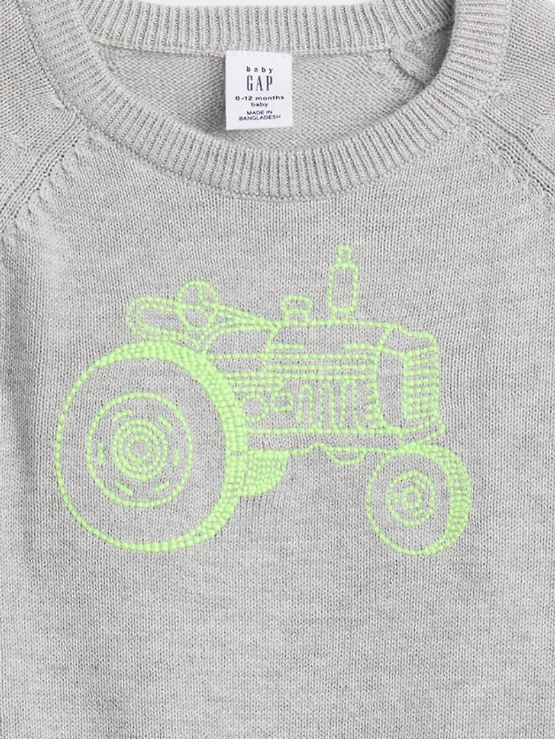 Baby Graphic Sweater Set