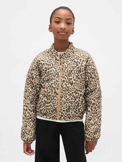 Kids Recycled Lightweight Quilted Puffer Jacket