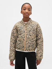 Kids Recycled Lightweight Quilted Puffer Jacket