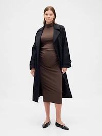 Maternity Modern Mockneck Dress