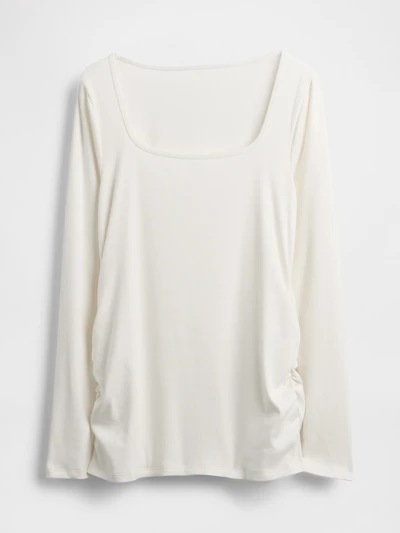 Maternity Modern Square-Neck T-Shirt