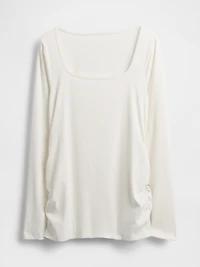 Maternity Modern Square-Neck T-Shirt