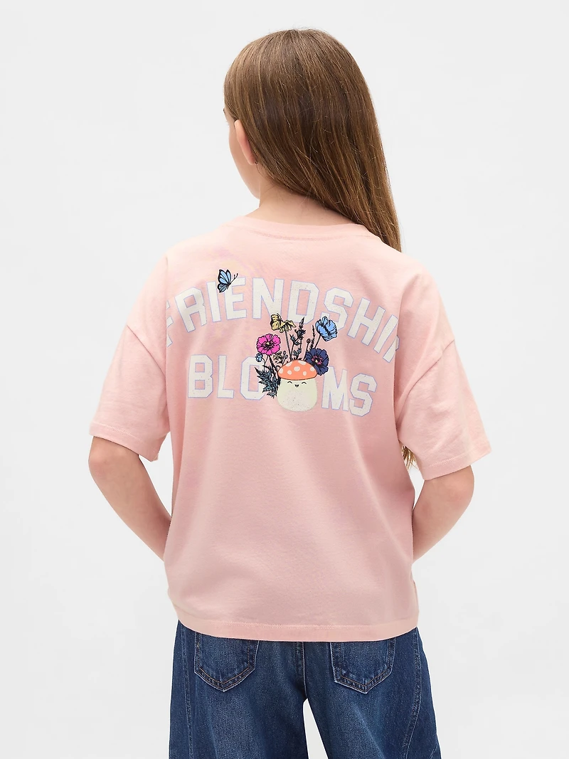 Kids Oversized Graphic T-Shirt