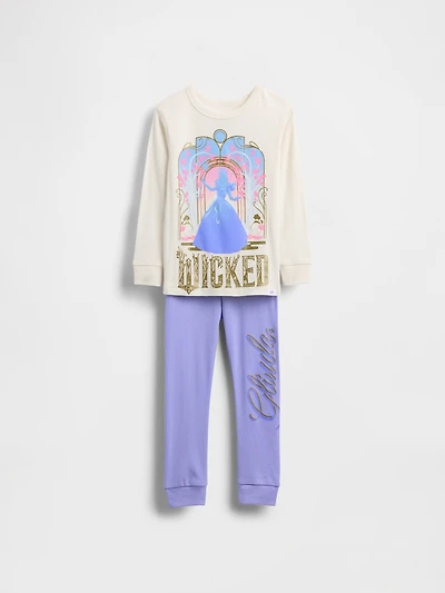 Pyjama en coton biologique brossé à imprimé de Wicked pour Bébé et Tout-petit