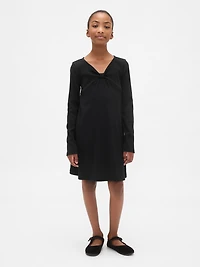 Kids Rib Bow Dress
