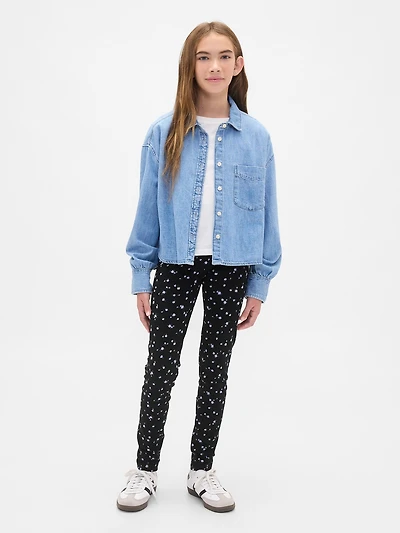 Kids Floral Leggings