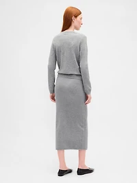 CashSoft Stretch Midi Skirt