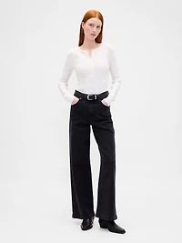 Modern Rib Henley T-Shirt