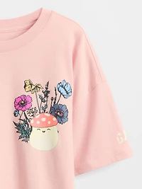 Kids Oversized Graphic T-Shirt