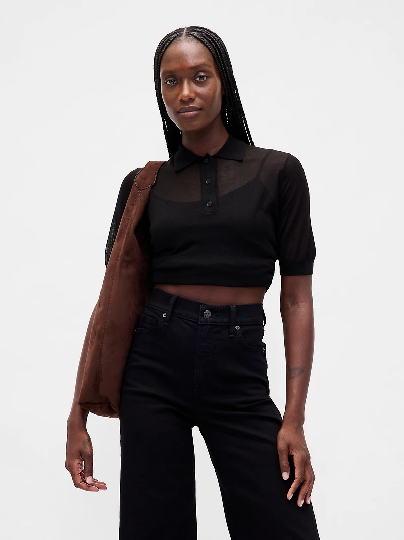 Vegan Suede Slouchy Tote Bag