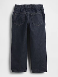 Baby & Toddler Flannel-Lined Baggy Jeans