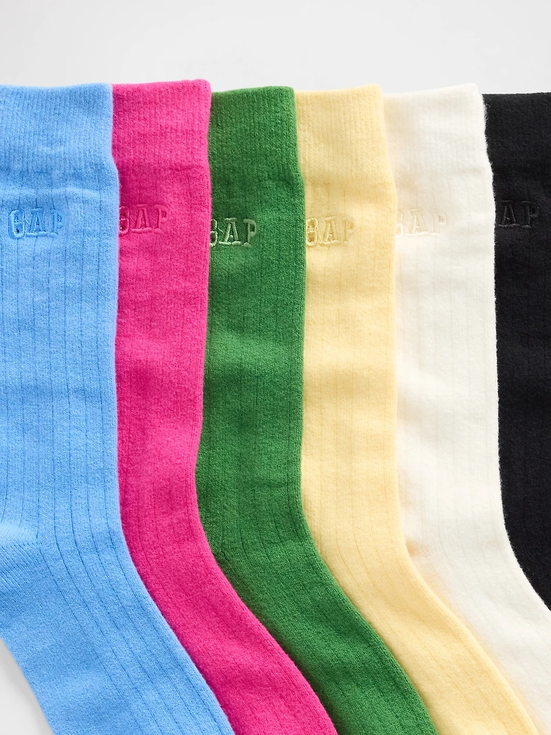 Chaussettes à logo Effet cachemire