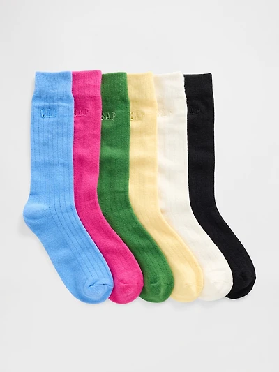 Chaussettes à logo Effet cachemire