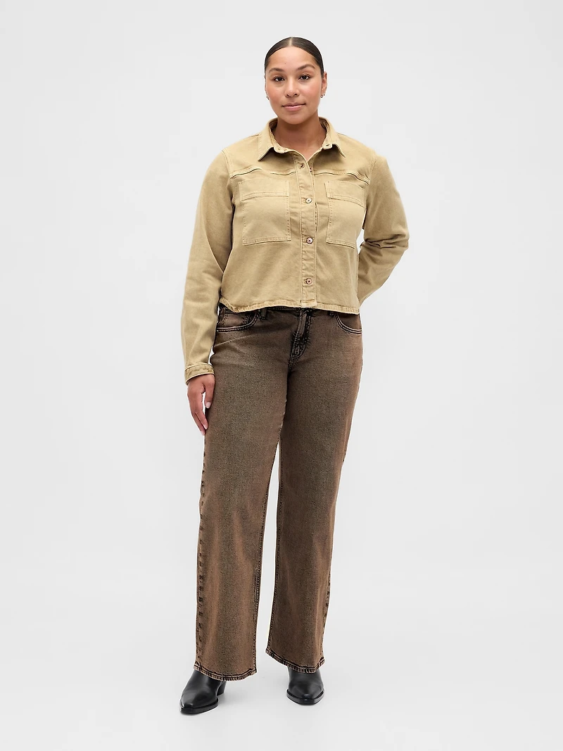 Low Rise '90s Loose Jeans