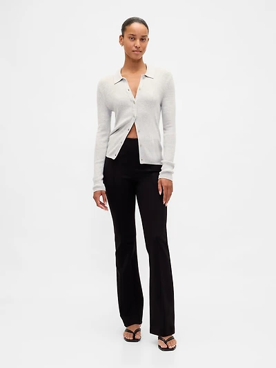 High Rise Ponte Boot Pants