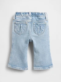 Baby Heart Pocket Flare Jeans
