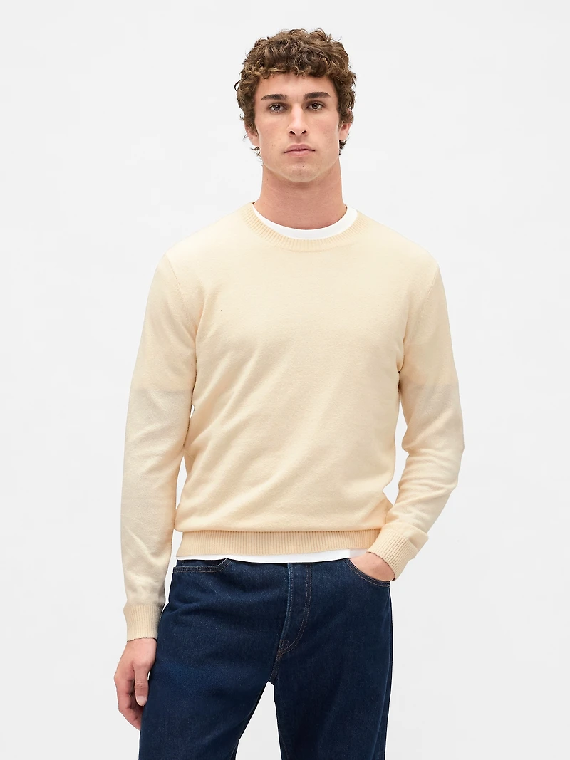 CashSoft Crew Sweater