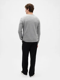Rib Henley PJ Shirt