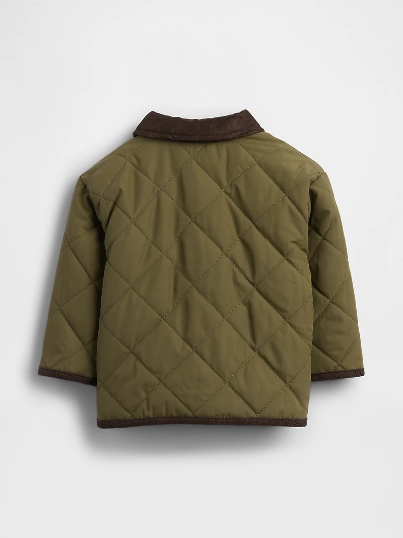 Baby Recycled Quilted Barn Jacket