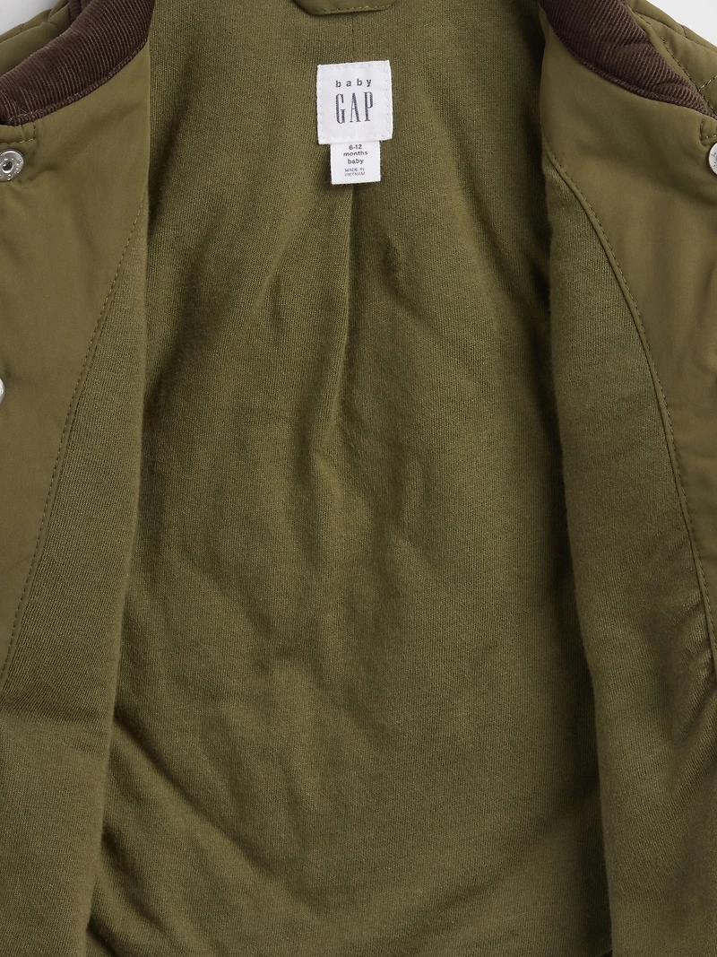 Baby Recycled Quilted Barn Jacket