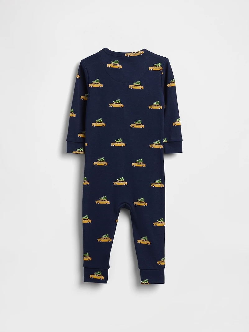 Une-pièce en coton biologique pour Béb