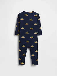 Une-pièce en coton biologique pour Béb