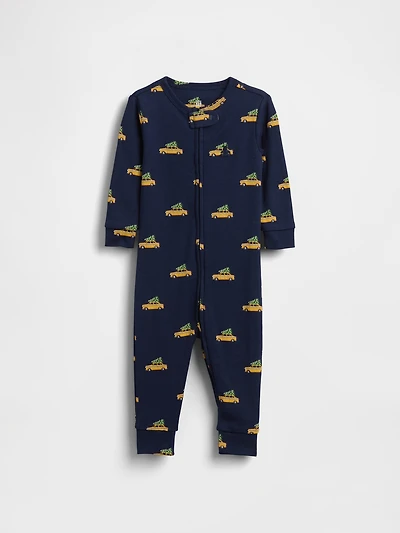 Une-pièce en coton biologique pour Béb