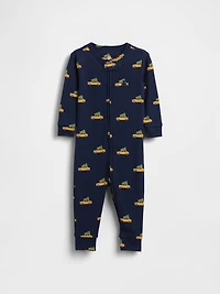 Une-pièce en coton biologique pour Béb