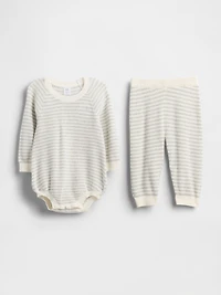 Baby Sweater Bodysuit Outfit Set