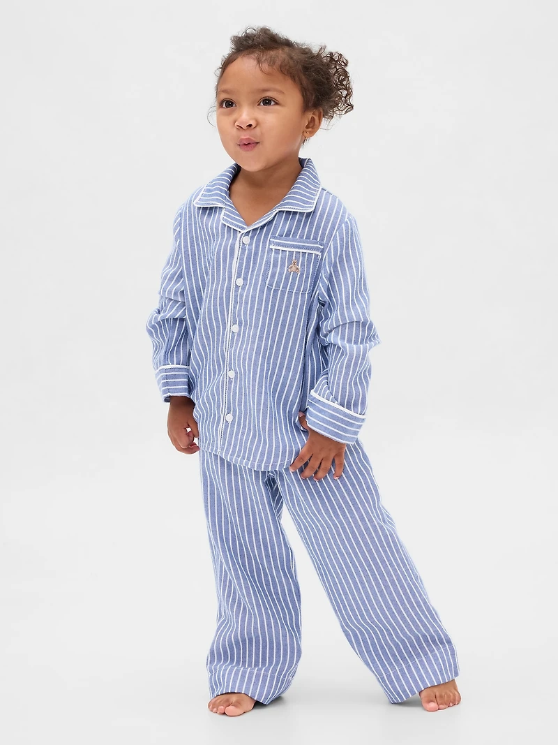 Pyjama en flanelle recyclée pour Bébé et Tout-petit
