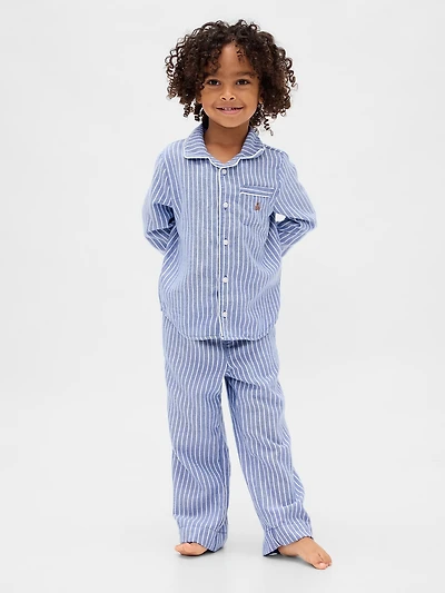 Pyjama en flanelle recyclée pour Bébé et Tout-petit